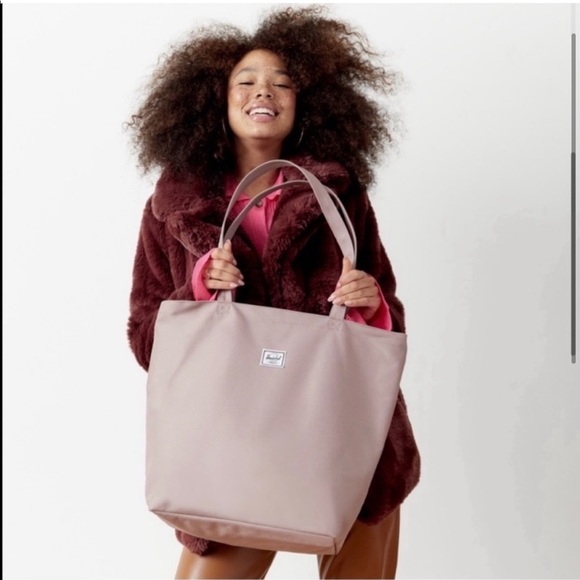 NWT Herschel Supply Co. Mica Tote Bag in Ash Rose One Size - Picture 5 of 12